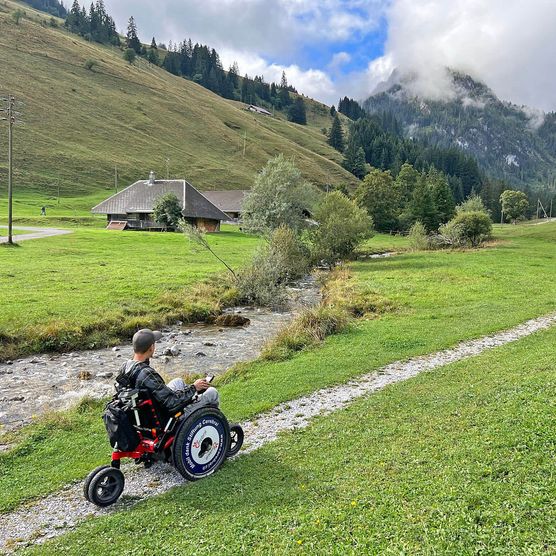 Foto unterwegs zum Blauseeli - zum Foto