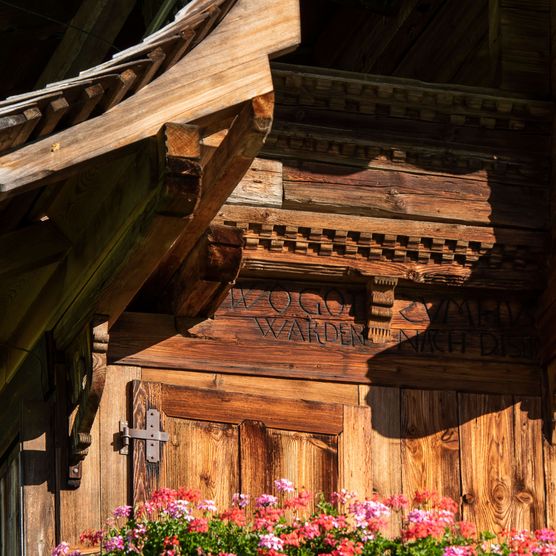 Foto Fassade Haus auf dem vorderen Bergli - zum Foto