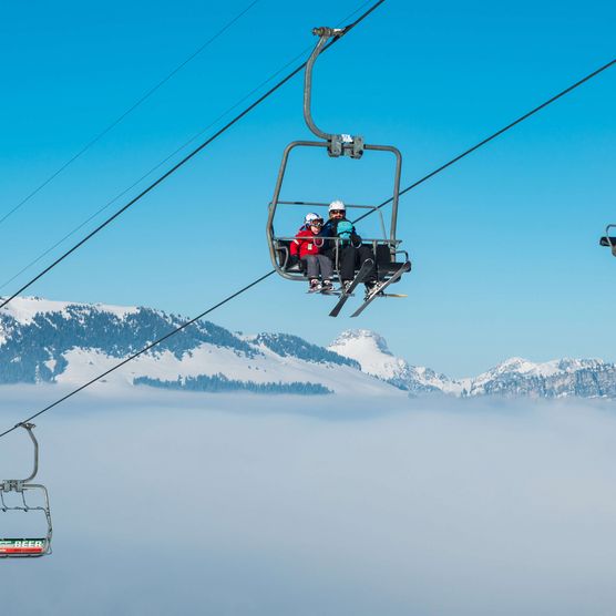 Foto Sessellift der Grimmialpbergbahnen - zum Foto